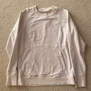 Lululemon Cream Sweatshirt